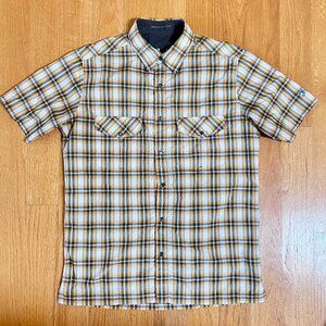 Kuhl snap camp & hike shirt, small, synthetic